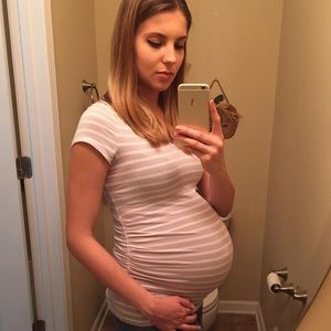 Maternity Striped Shirt